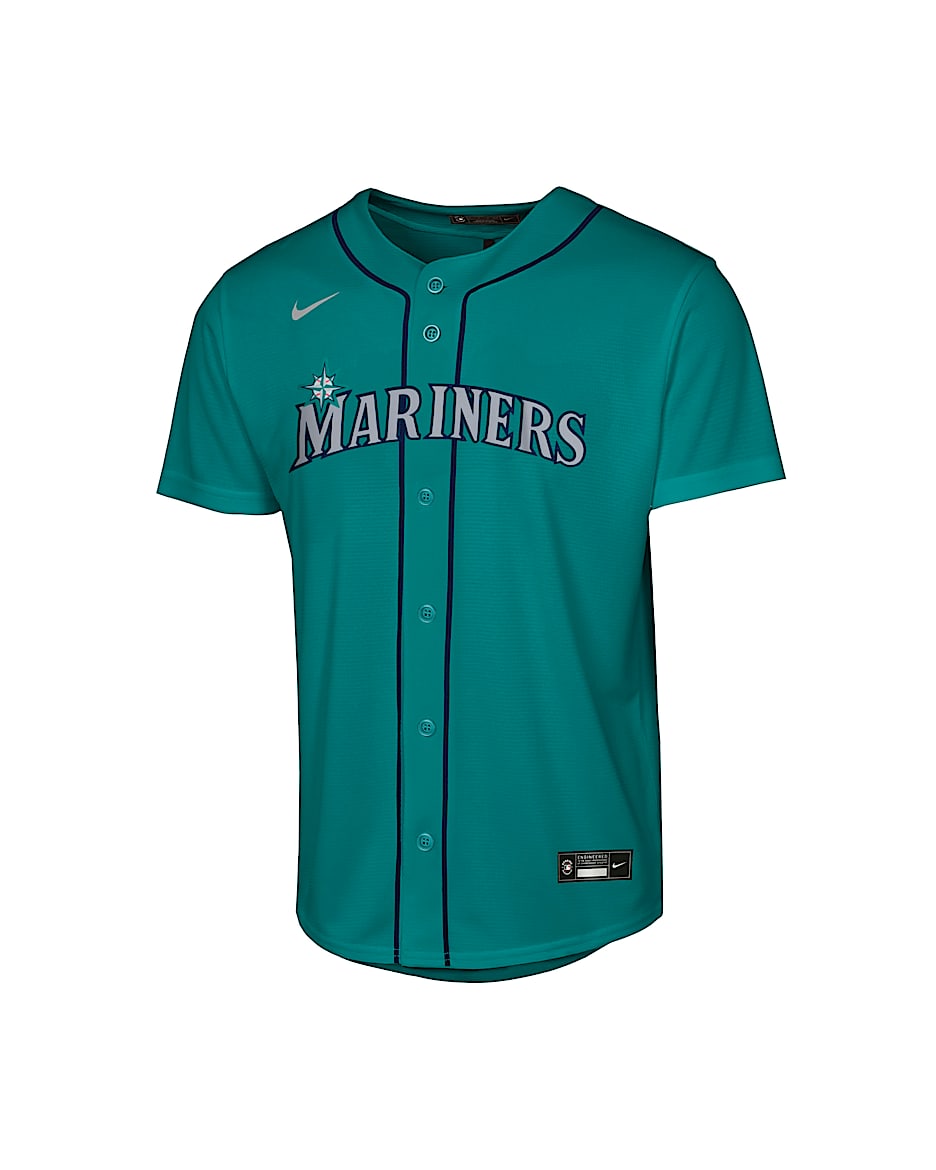 Seattle Mariners Big Kids' Nike MLB Replica Jersey - Teal