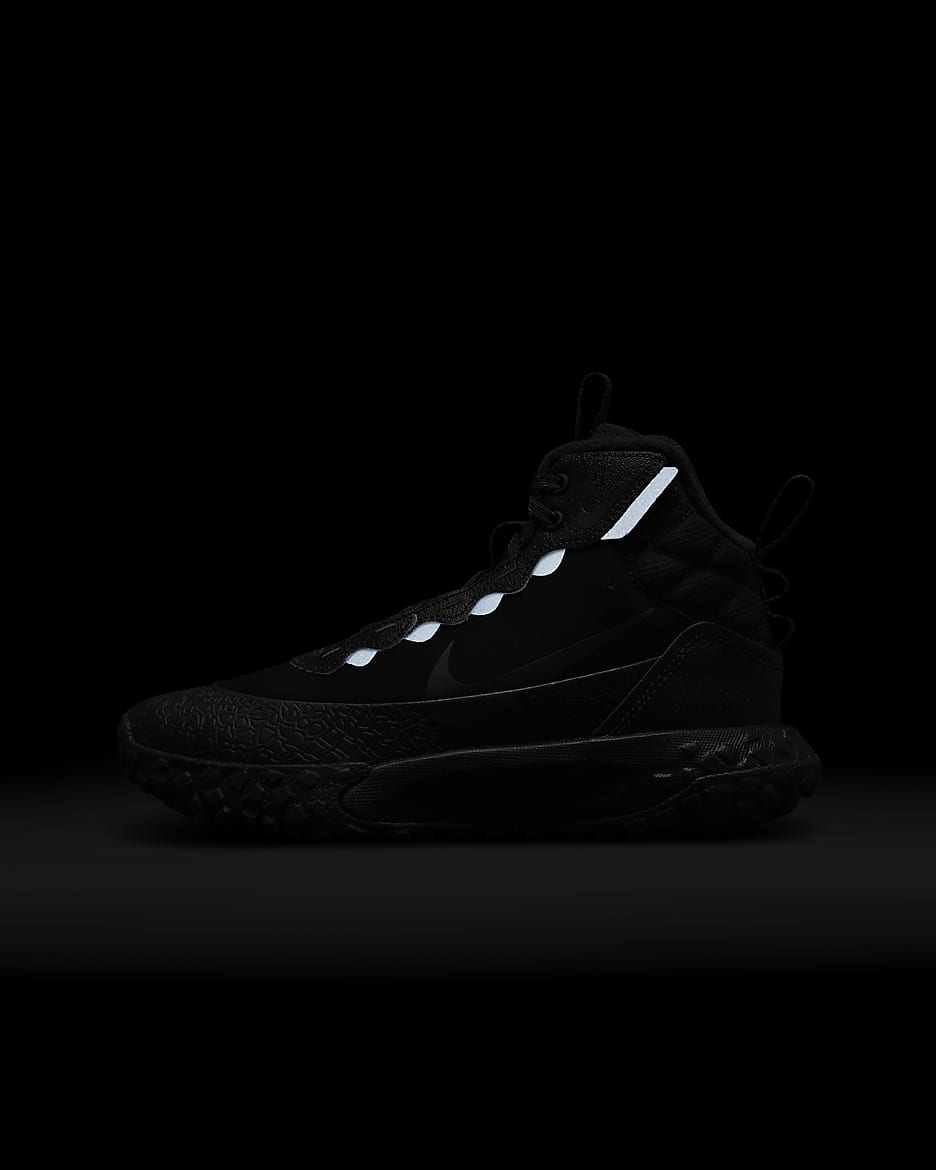 Nike Terrascout 大童鞋款 - 黑色/Anthracite