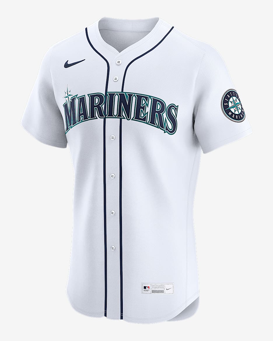 Julio Rodríguez Seattle Mariners Men's Nike Dri-FIT ADV MLB Elite Jersey - White