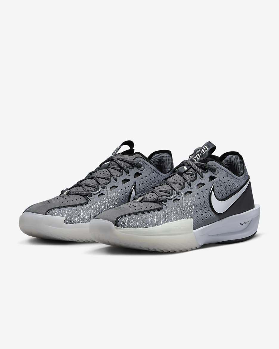 Nike G.T. Cut 3 basketbalschoenen - Cool Grey/Football Grey/Sail/Zwart