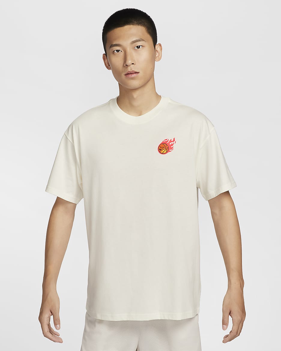 Nike Max90 Men's Basketball T-Shirt - Sail