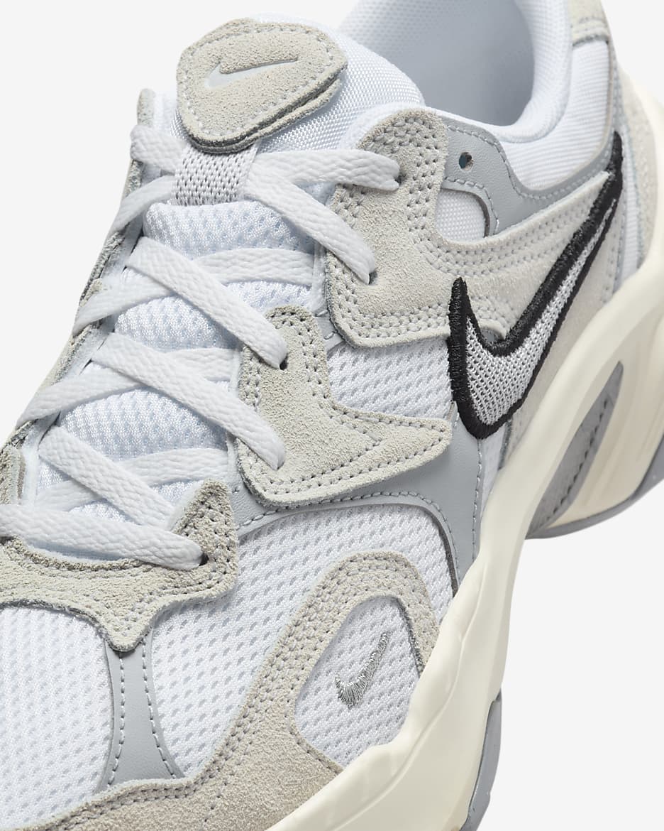 Nike AL8 damesschoenen - Wit/Zwart/Sail/Metallic Silver