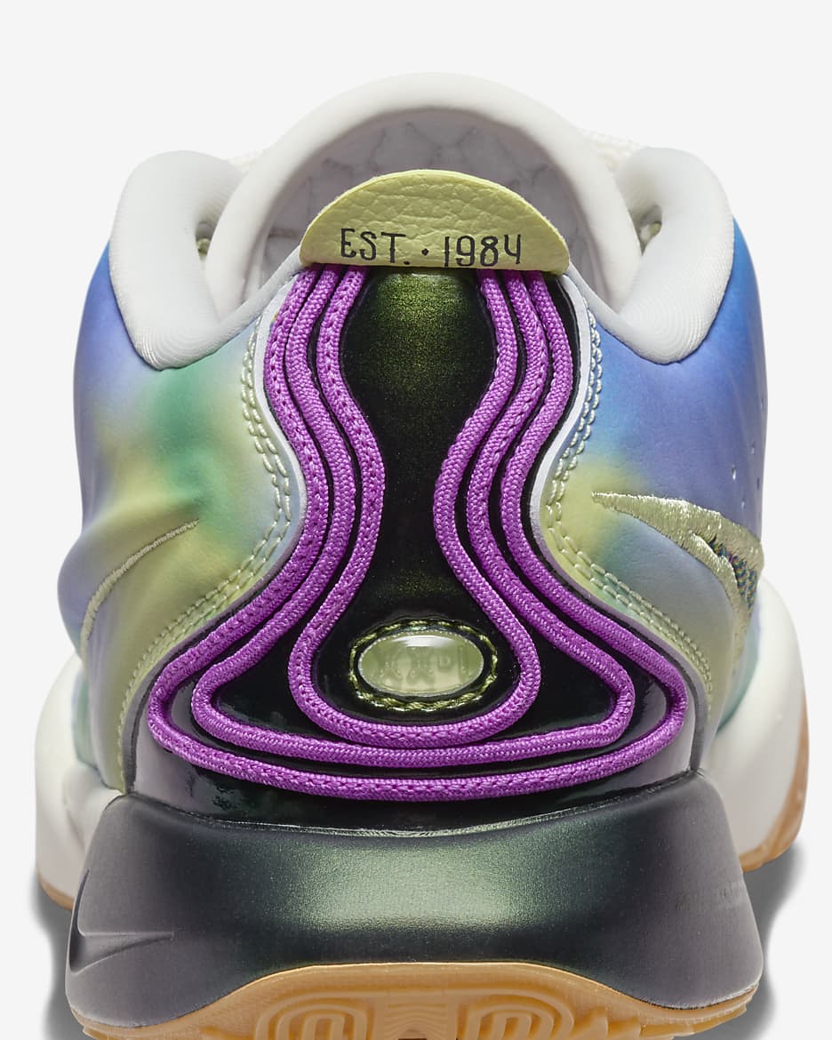 Calzado de básquetbol para niños grandes LeBron XXI SE "New Age of Sport" - Multicolor/Verde luminoso/Sueño fucsia/Vela