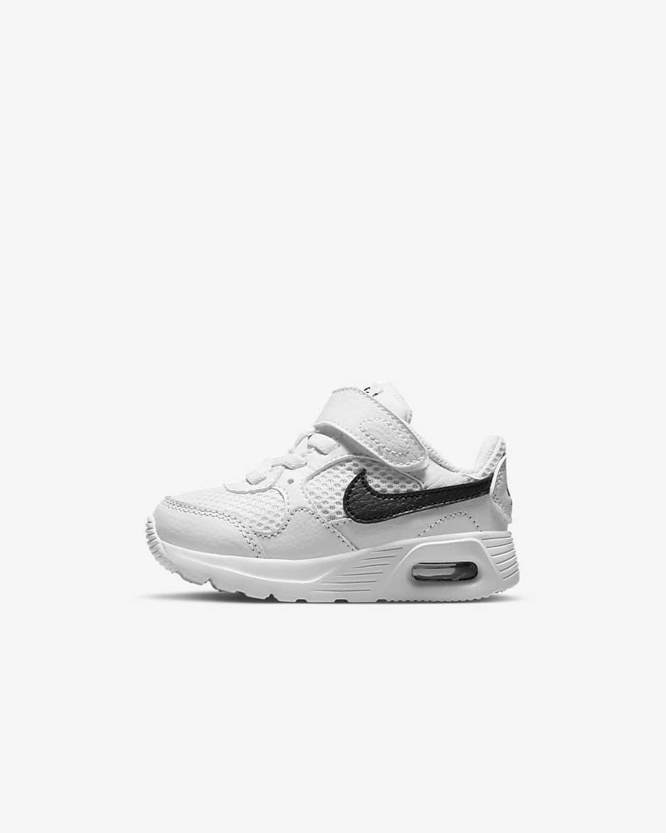 Nike Air Max SC Baby/Toddler Shoes - White/White/Black