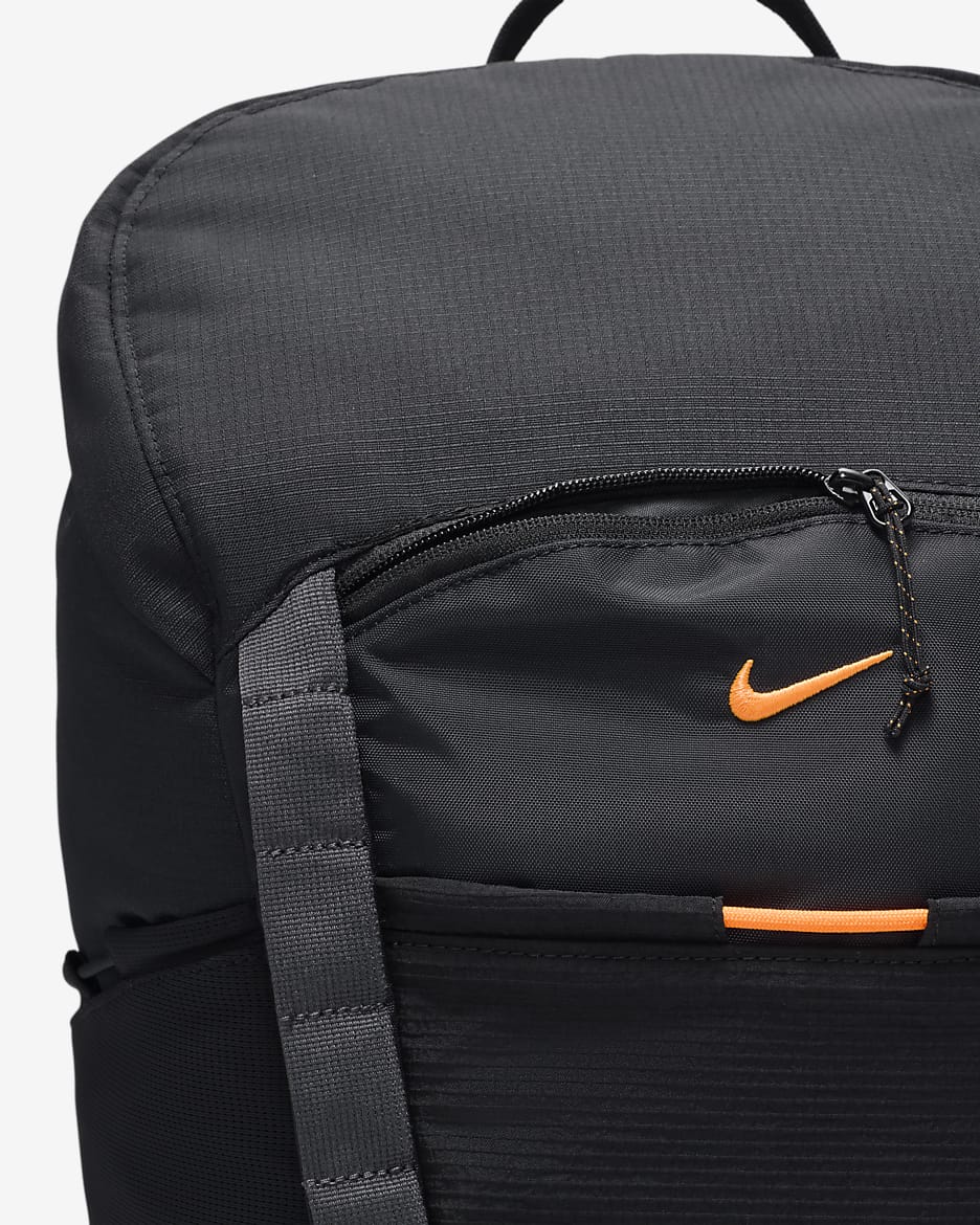 Nike Hike Backpack (27L) - Black/Anthracite/Total Orange