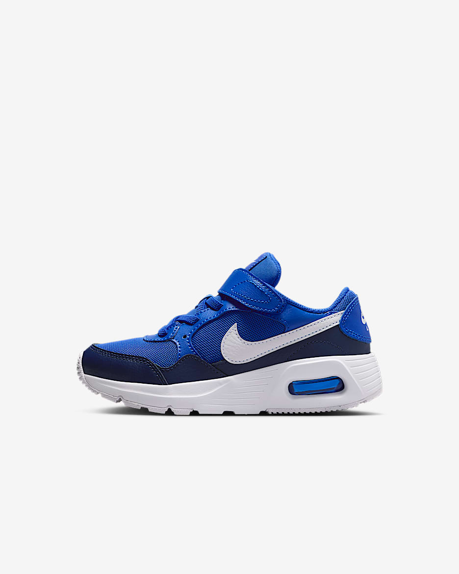 Nike Air Max SC Little Kids' Shoes - Hyper Royal/Midnight Navy/White