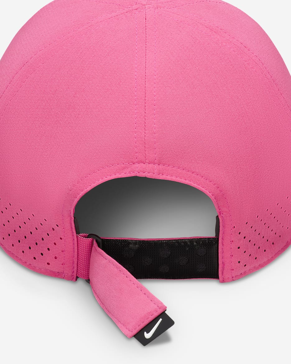 Nike Dri-FIT ADV Club Gorra de tenis sin estructura - Aster Pink/Hot Punch