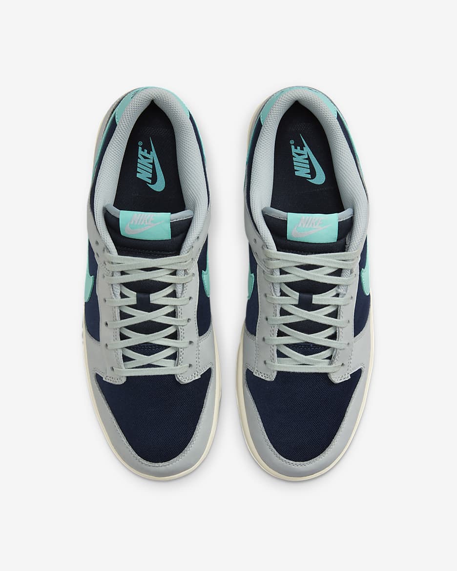 Nike Dunk Low Retro Premium Men's Shoes - Light Pumice/Dark Obsidian/Coconut Milk/Green Frost