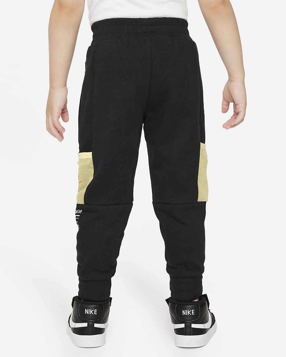 Nike Sportswear Paint Your Future Toddler French Terry Pants - Black