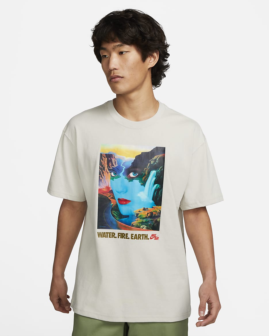 Nike Sportswear Men's T-Shirt - Light Bone