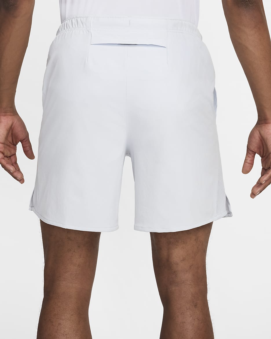 Nike Challenger fôret shorts til herre (18 cm) - Pure Platinum