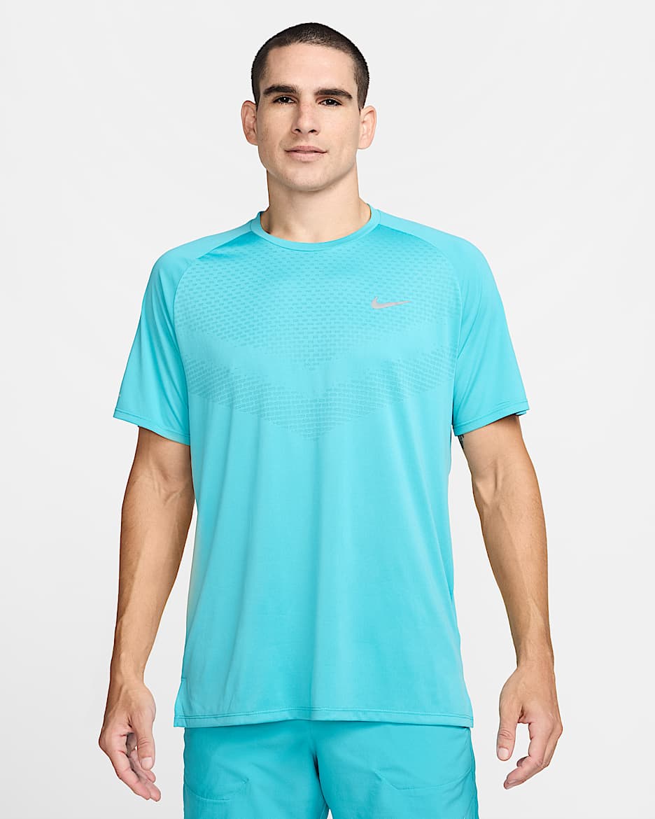 Nike Stride Men's Dri-FIT ADV Short-Sleeve Running Top - Dusty Cactus