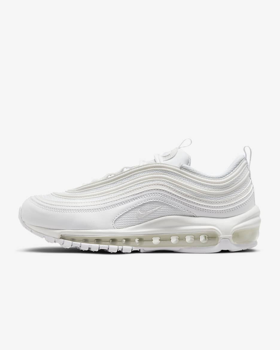 Skor Nike Air Max 97 för kvinnor - Vit/Vit/Vit