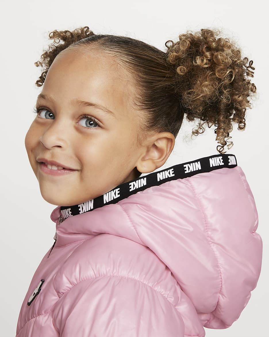 Nike Puffer-Jacke für Kleinkinder - Pink Foam