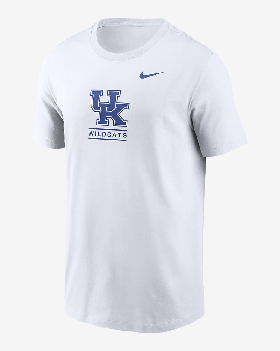 Playera universitaria Nike para hombre Kentucky Wildcats - Blanco
