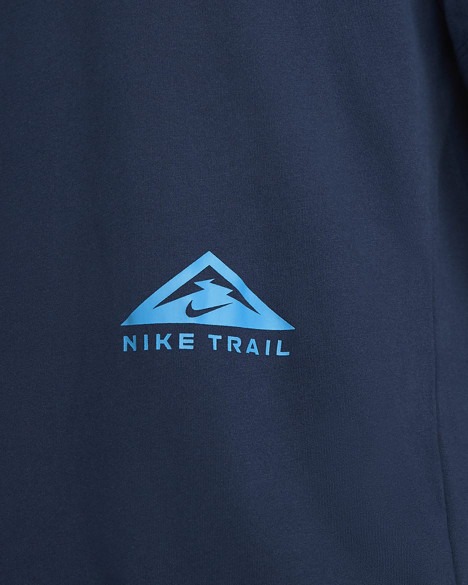 Nike Dri-FIT Men's Trail Running T-Shirt - Midnight Navy