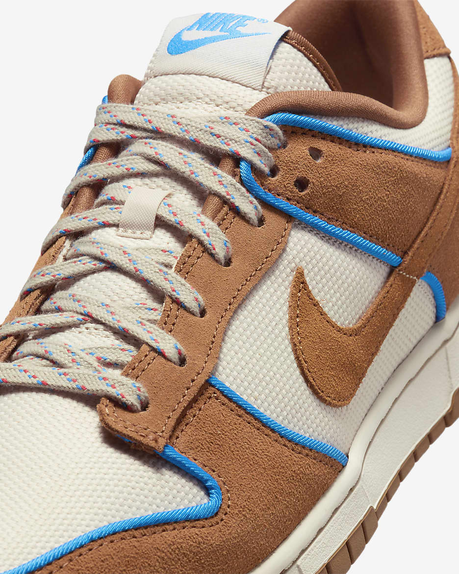 Nike Dunk Low Retro Premium Men's Shoes - Light Orewood Brown/Photo Blue/Coconut Milk/Light British Tan