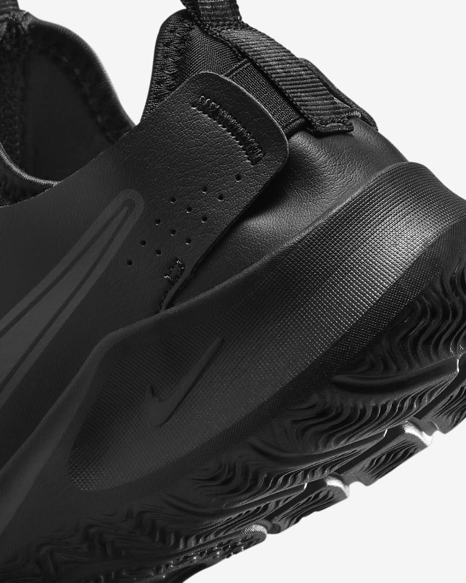 Nike Flex Runner 3 országúti futócipő nagyobb gyerekeknek - Fekete/Fekete/Anthracite