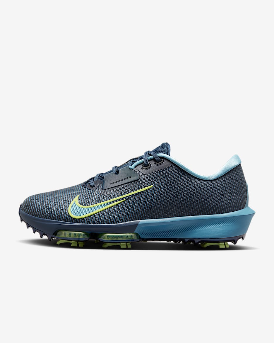 Nike Infinity Tour 2 Golf Shoes - Armory Navy/Smokey Blue/Light Lemon Twist