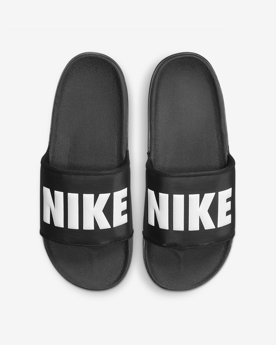 Nike Offcourt Men's Slides - Black/Black/White