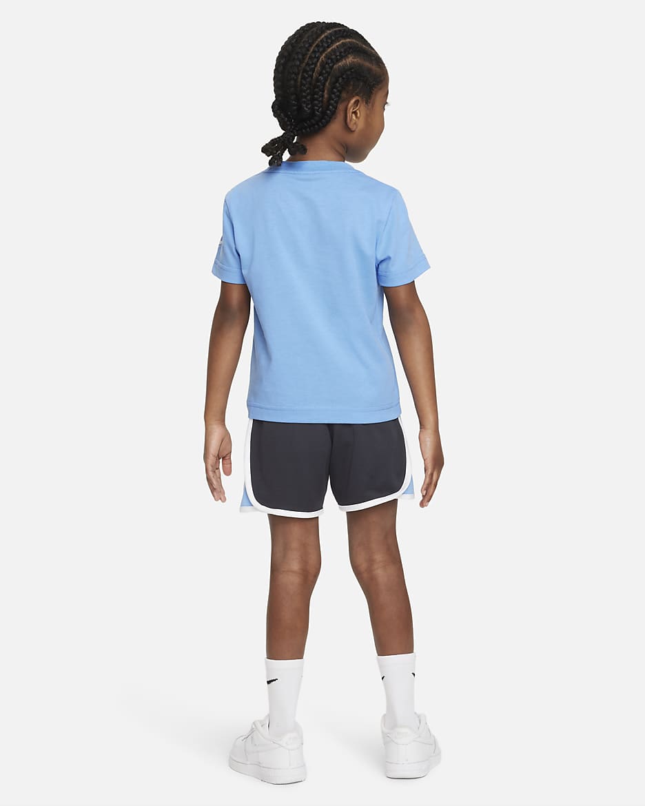 ​Conjunto de dos piezas infantil Nike Sportswear Coral Reef Mesh Shorts Set - Parrilla