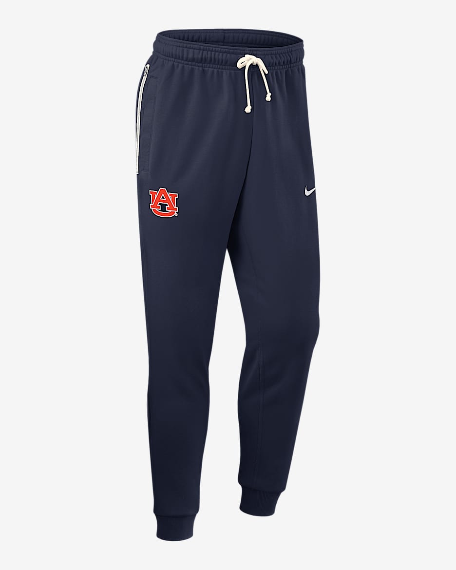 Auburn Sideline Men's Nike Dri-FIT College Taper Pants - Navy
