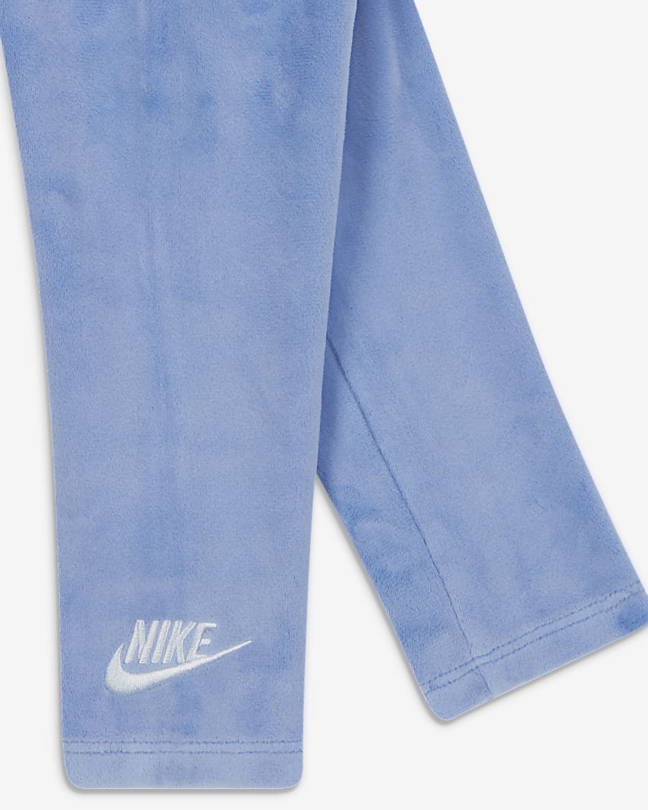 Nike "Home Swoosh Home" Leggings Set Baby 2-Piece Hoodie Set - Polar