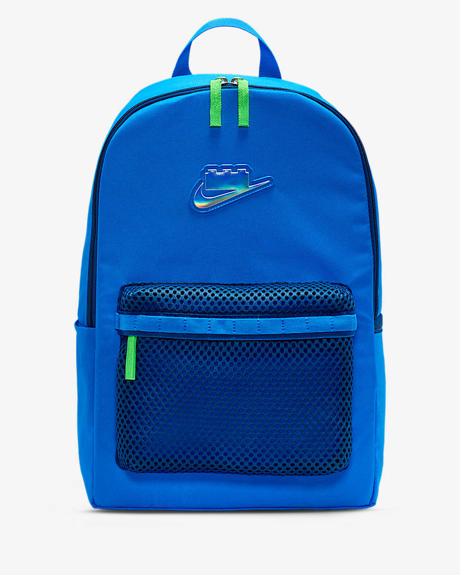 Nike x LEGO® Collection Heritage Backpack (25L) - Cobalt Blaze/Brave Blue/Metallic Silver