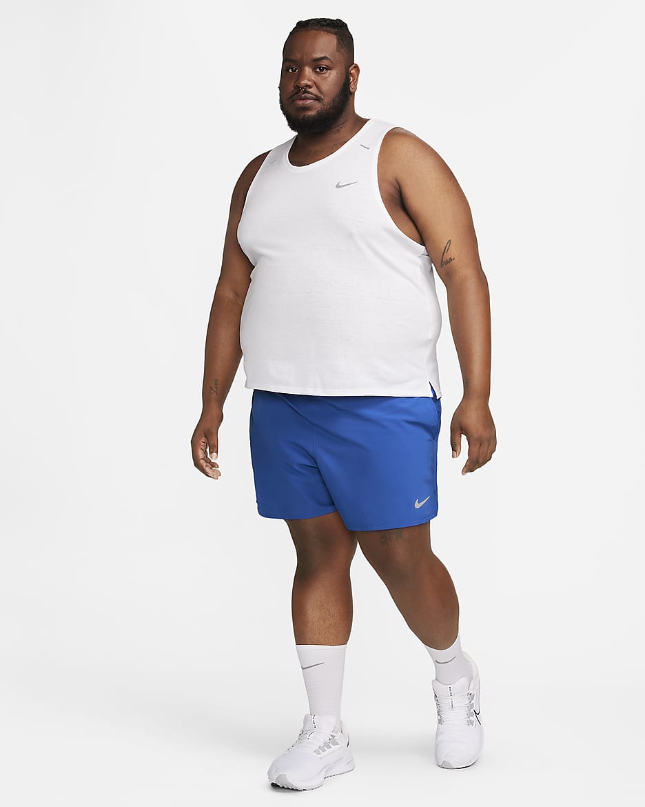 Shorts da running Dri-FIT con slip foderati 13 cm Nike Challenger – Uomo - Game Royal/Game Royal/Nero