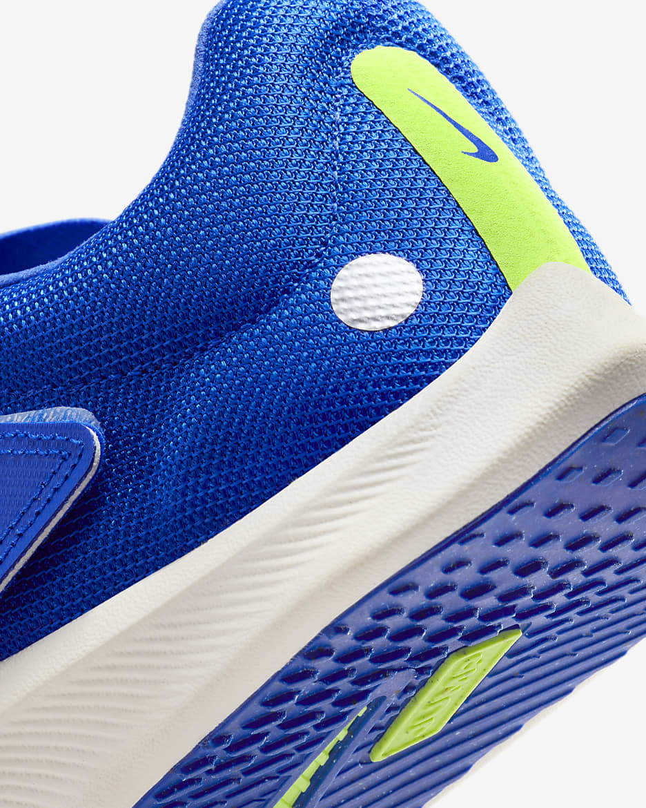 Nike Rival Jump Zapatillas con clavos de salto Track & Field - Racer Blue/Safety Orange/Lime Blast/Blanco