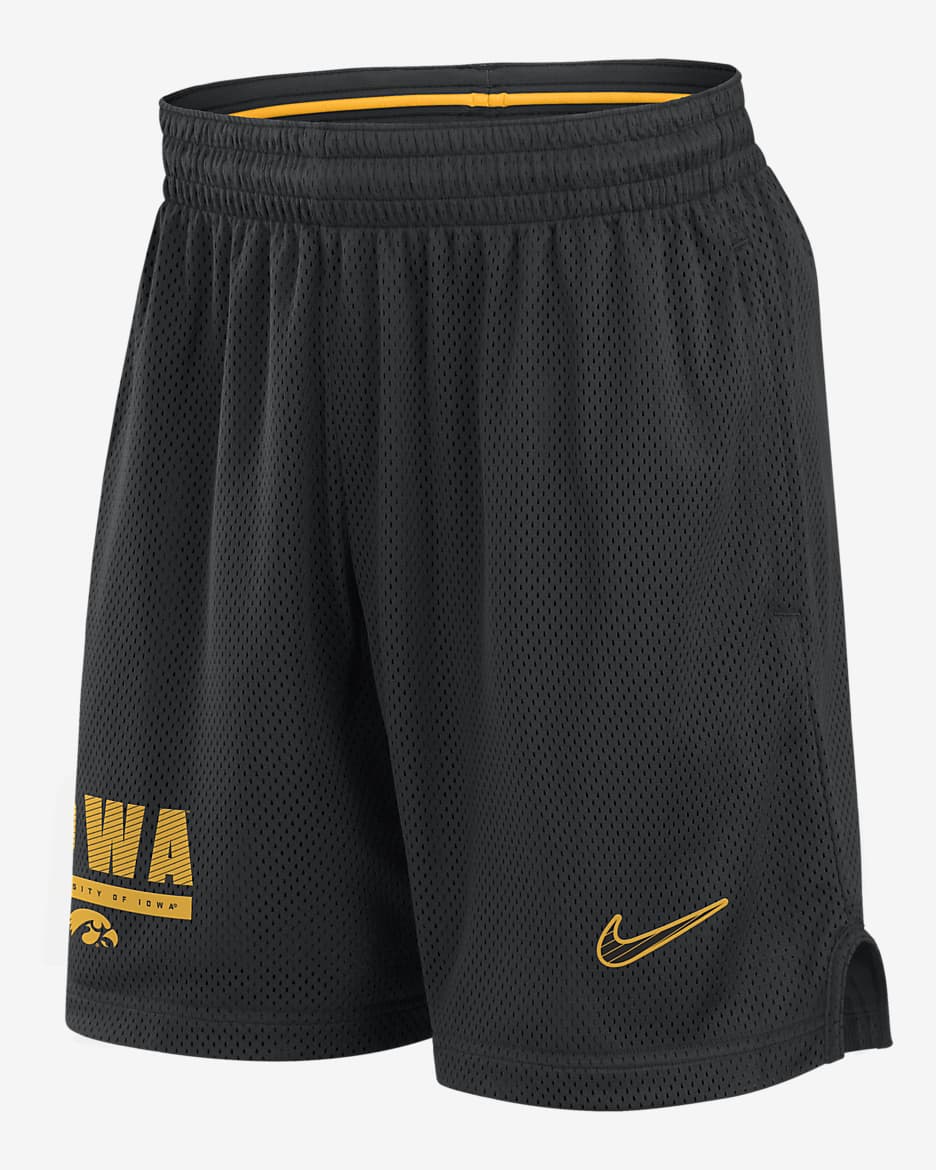 Iowa Hawkeyes Sideline Men's Nike Dri-FIT College Shorts - Black