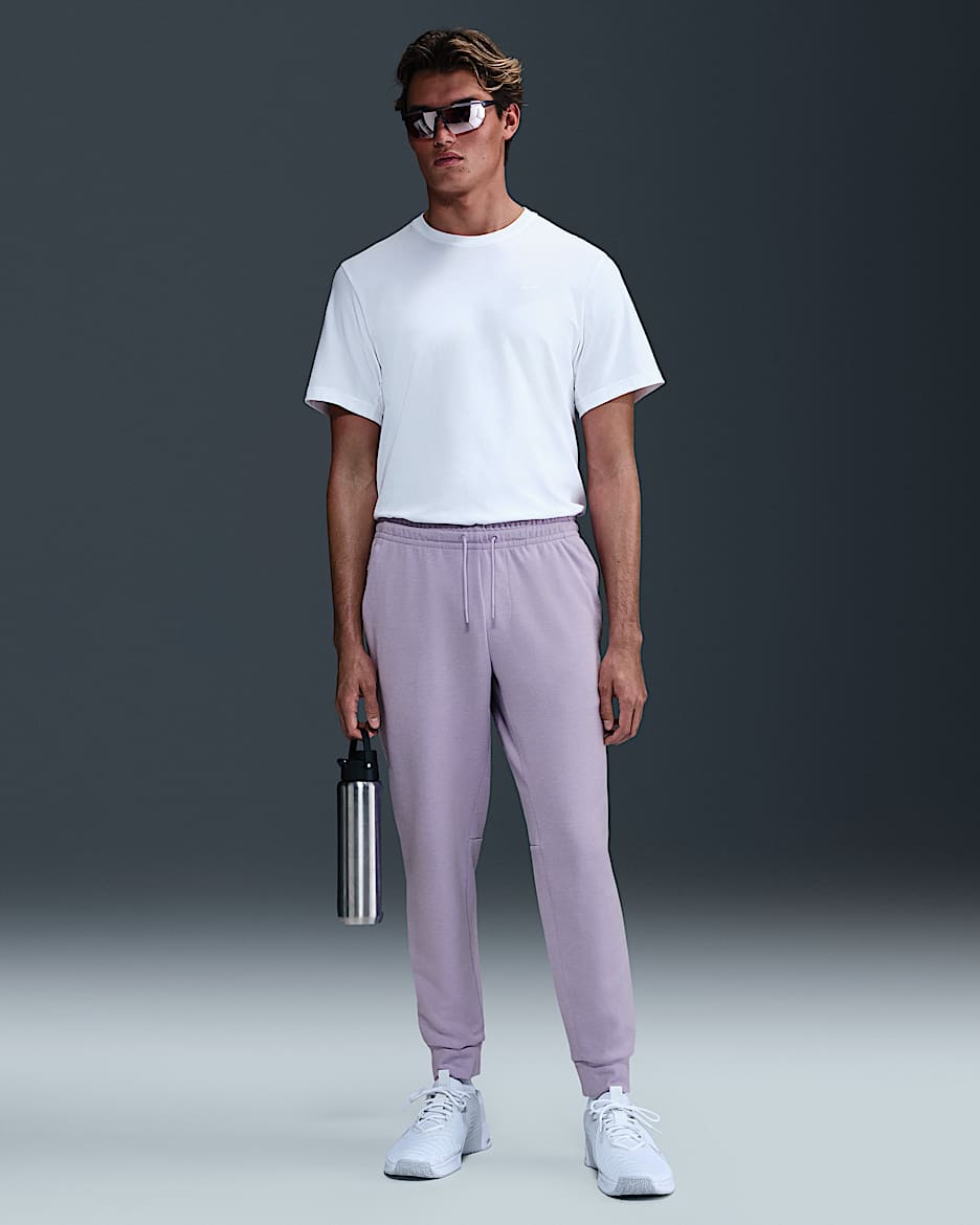 Nike Primary Fleece Men's Dri-FIT UV Performance Joggers - Hydrangeas/Heather/Hydrangeas