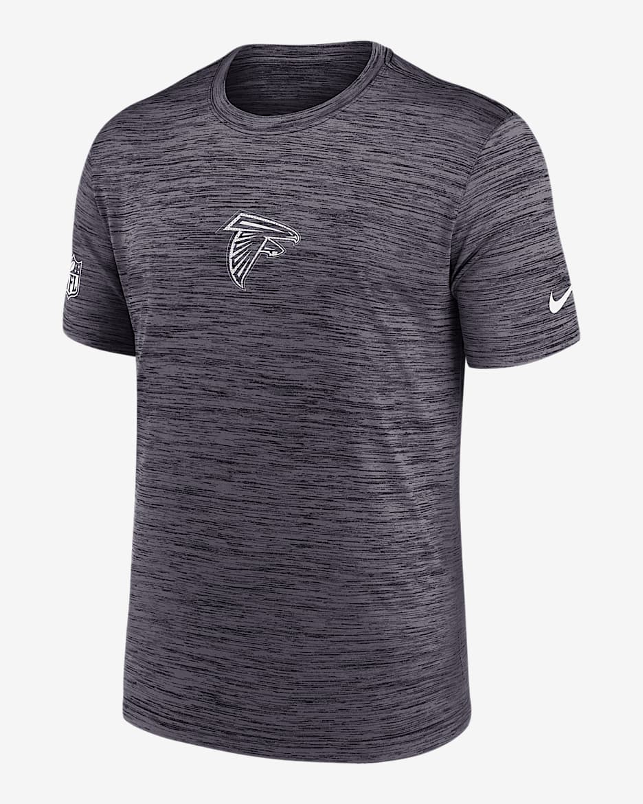Atlanta Falcons Sideline Team Issue Velocity Men's Nike Dri-FIT NFL T-Shirt - Black