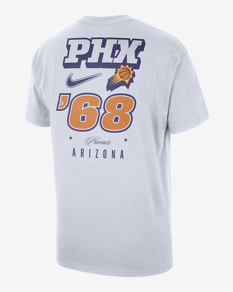 Phoenix Suns Courtside Men's Nike NBA T-Shirt - White