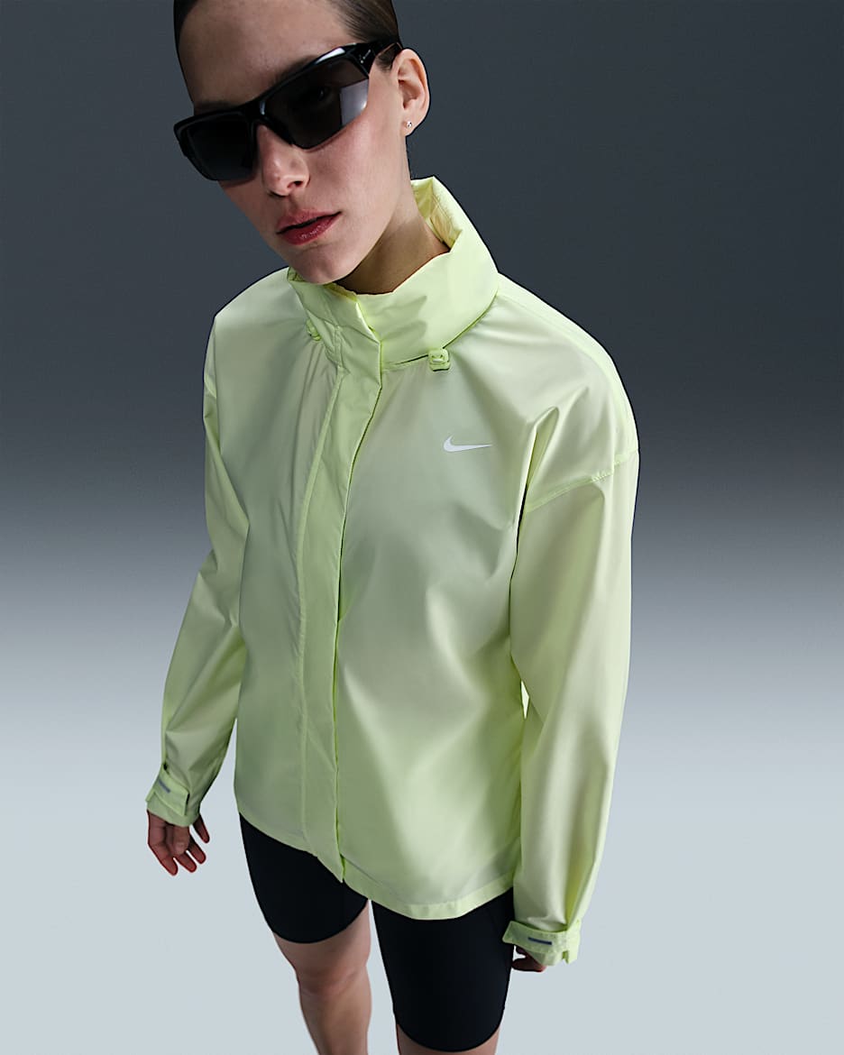 Nike Fast Repel Women's Running Jacket - Barely Volt