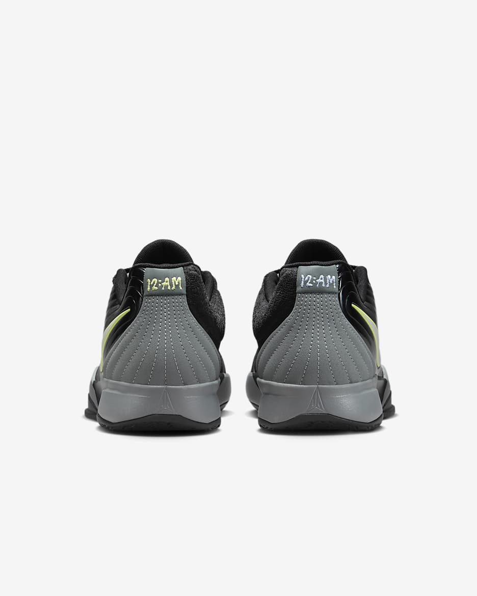 Ja 2 EP Basketball Shoes - Black/Light Smoke Grey/Light Lemon Twist/Phantom