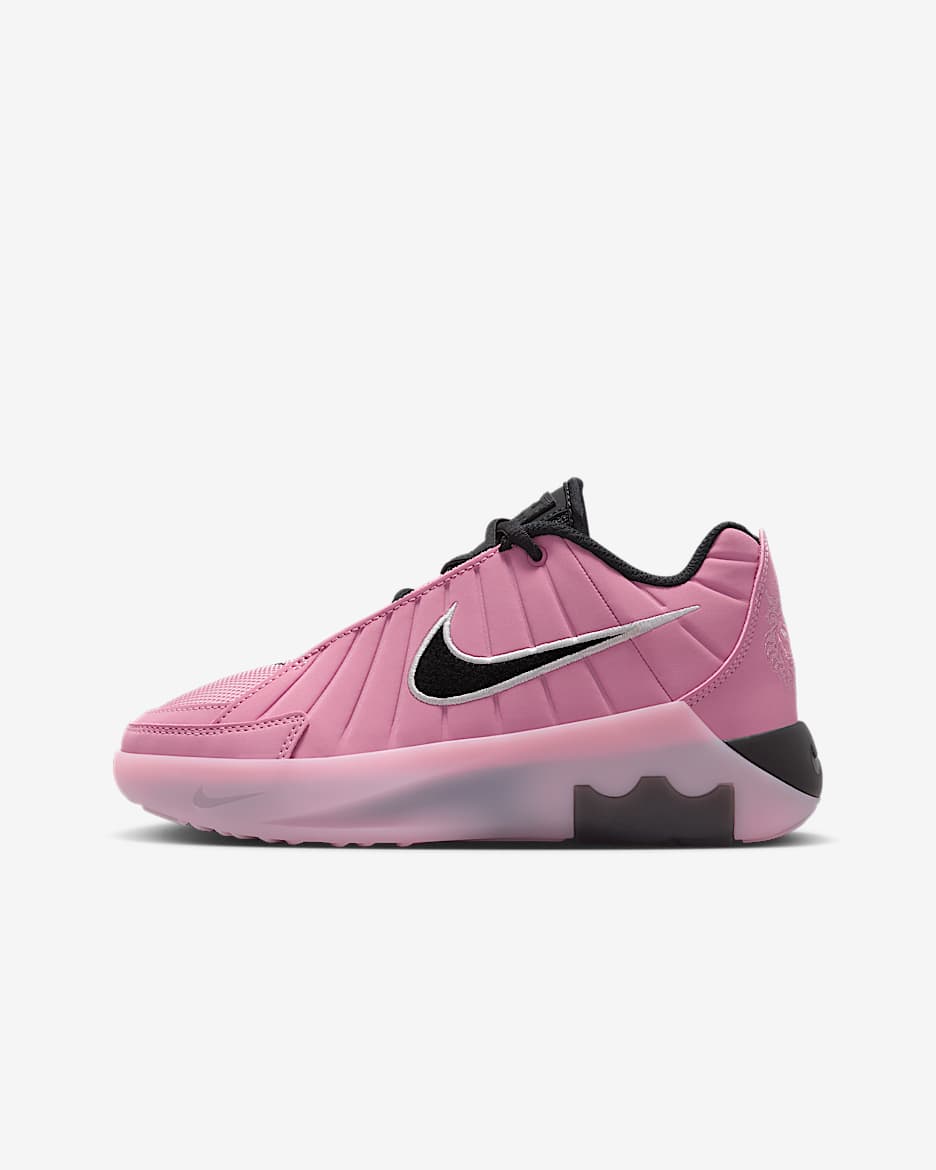 LeBron Witness 9 Basketballschuh (ältere Kinder) - Elemental Pink/Pink/Pink Foam/Schwarz