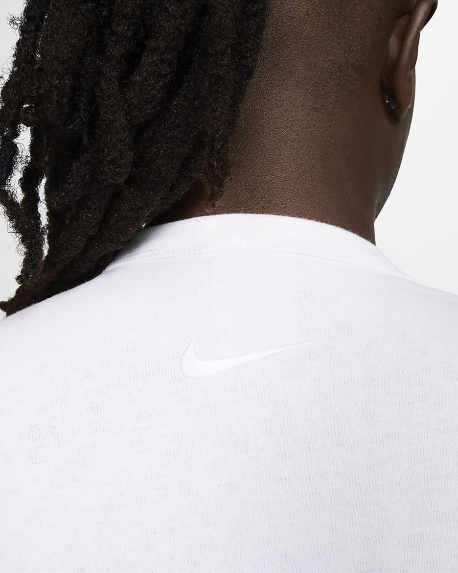 Nike Sportswear Premium Men's T-Shirt - White/White