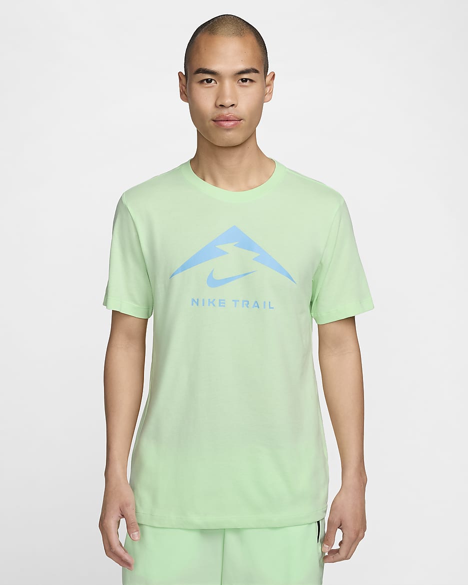 Nike Dri-FIT Men's Trail Running T-Shirt - Vapor Green