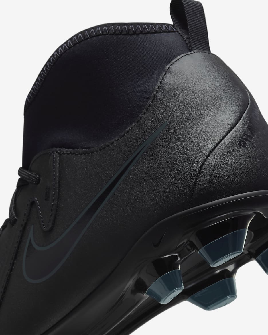 Scarpa da calcio a taglio alto MG Nike Phantom Luna 2 Club - Nero/Deep Jungle/Nero