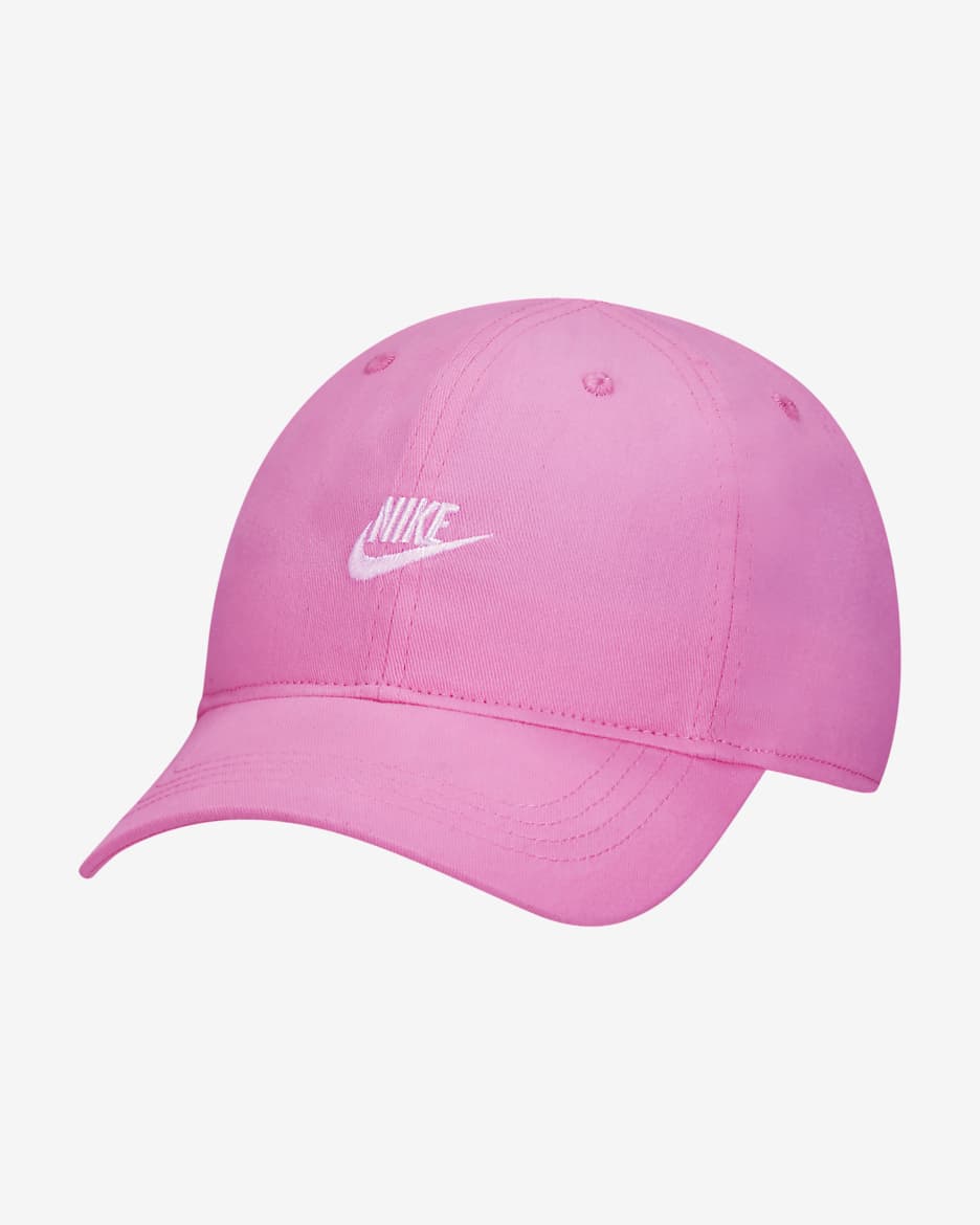 Nike Little Kids' Futura Curved Brim Cap - Pink