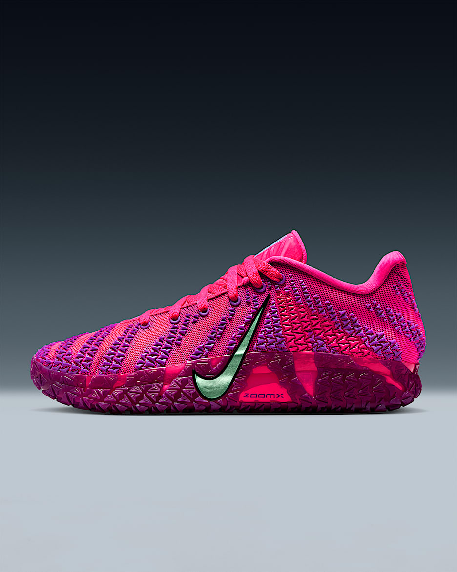 Tenis de básquetbol Ja 3 "Price of Admission" - Hiperrosa/Negro/Violeta viotech/Espuma menta