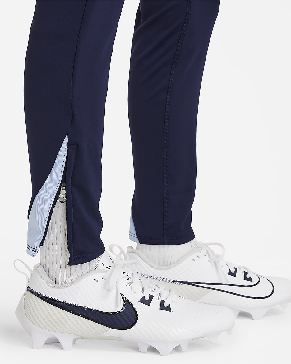 FFF Strike Nike Dri-FIT Strick-Fußballhose für ältere Kinder - Blackened Blue/Cobalt Bliss/Cobalt Bliss