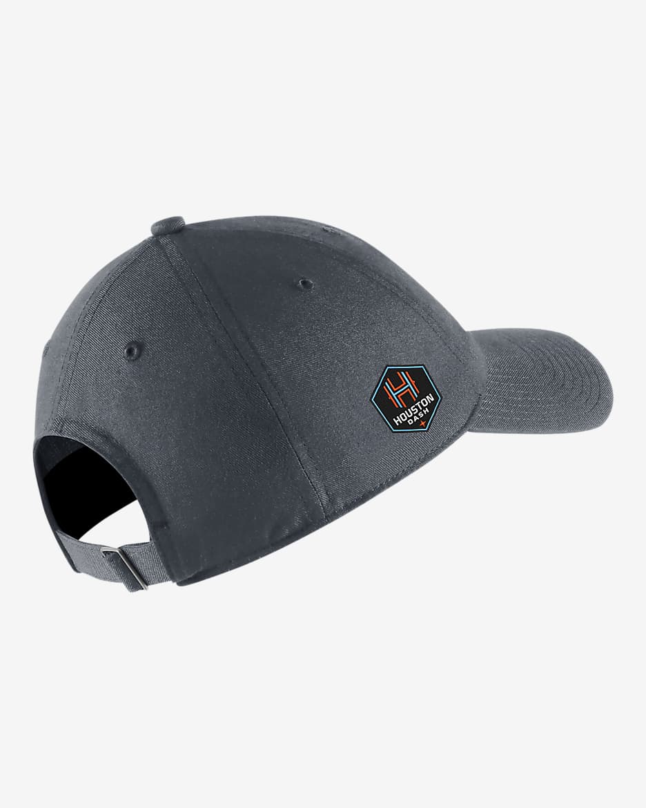 Houston Dash Heritage86 Nike NWSL Soccer Cap - Flint Grey