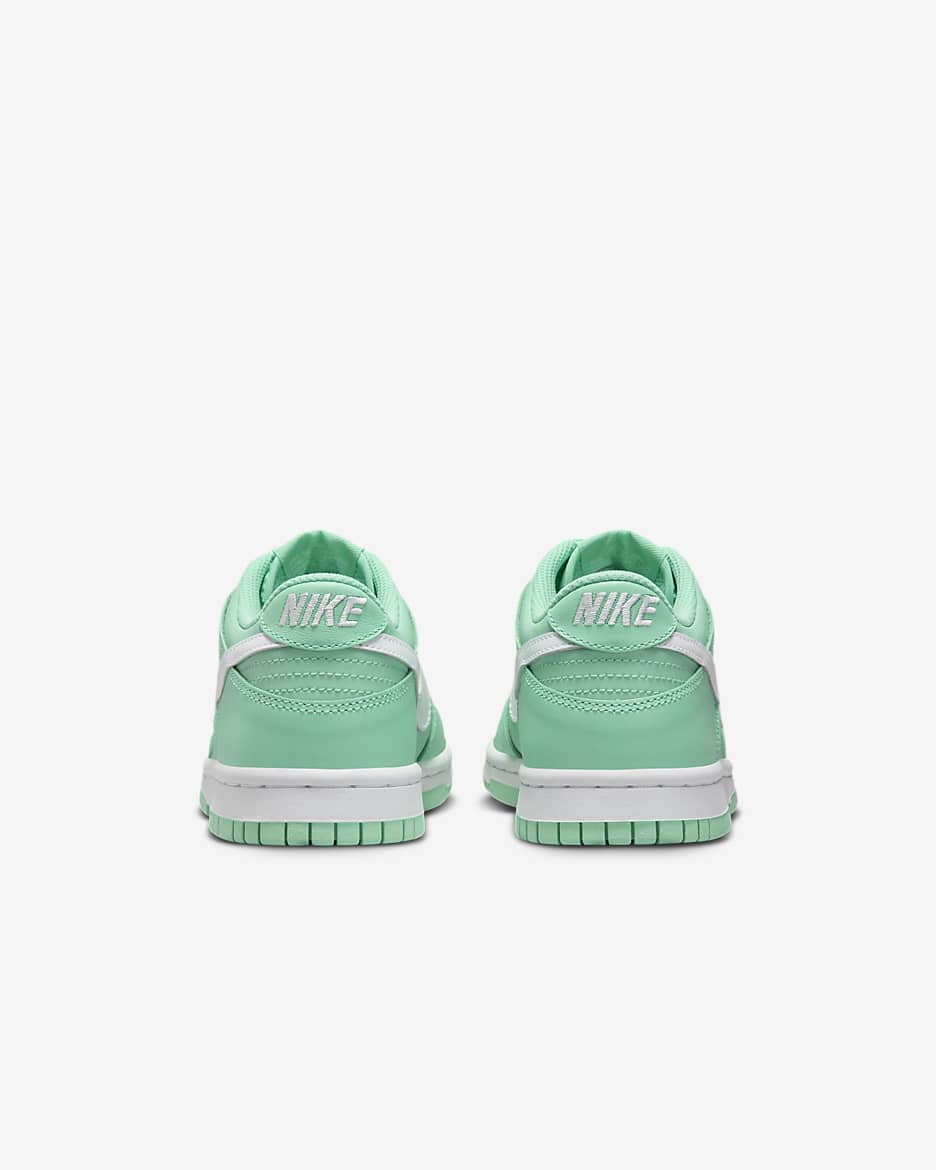 รองเท้าเด็กโต Nike Dunk Low - Emerald Rise/ขาว