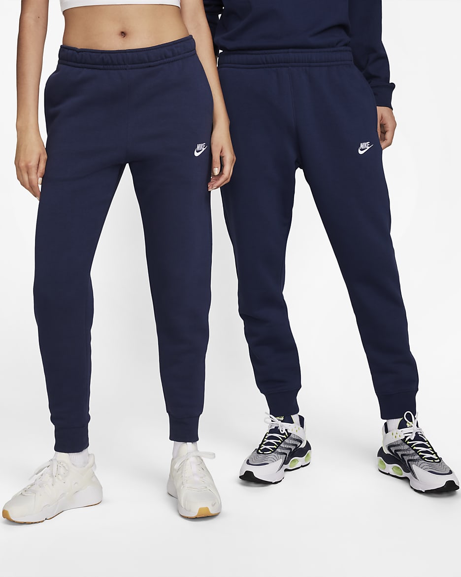 Nike Sportswear Club Fleece Joggers - Midnight Navy/Midnight Navy/White