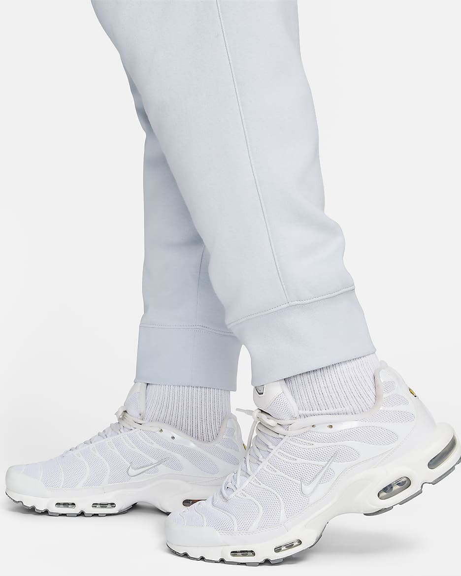 Nike Sportswear Club Fleece Joggers - Pure Platinum/Pure Platinum/Blanc