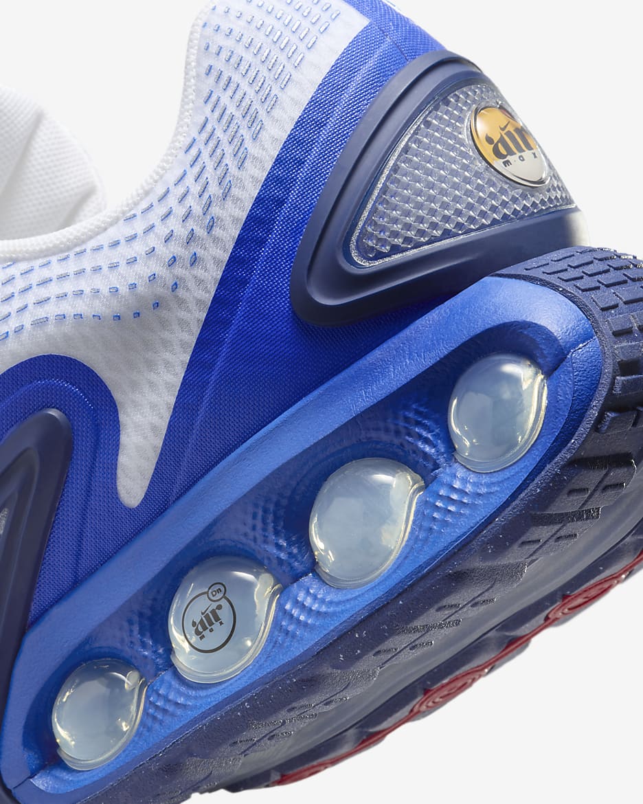 Nike Air Max Dn Shoes - White/Blue Void/Racer Blue