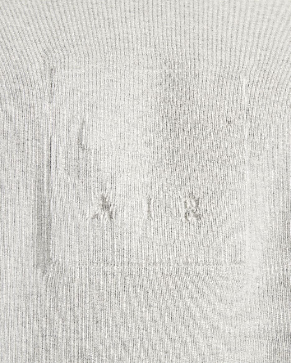 Nike T-Shirt - Grey Heather/Schwarz