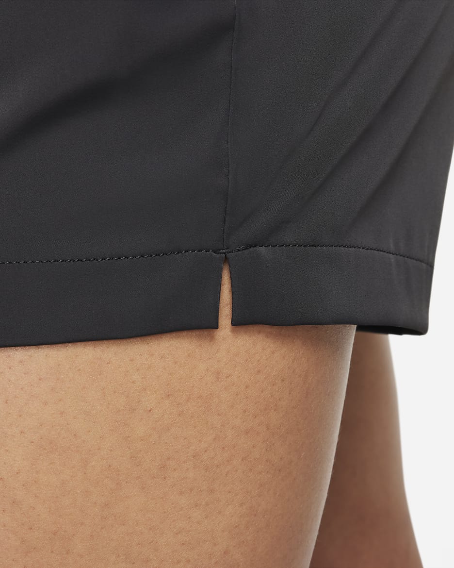 Nike Dri-FIT Victory Damen-Golfshorts (ca. 13 cm) - Schwarz/Weiß